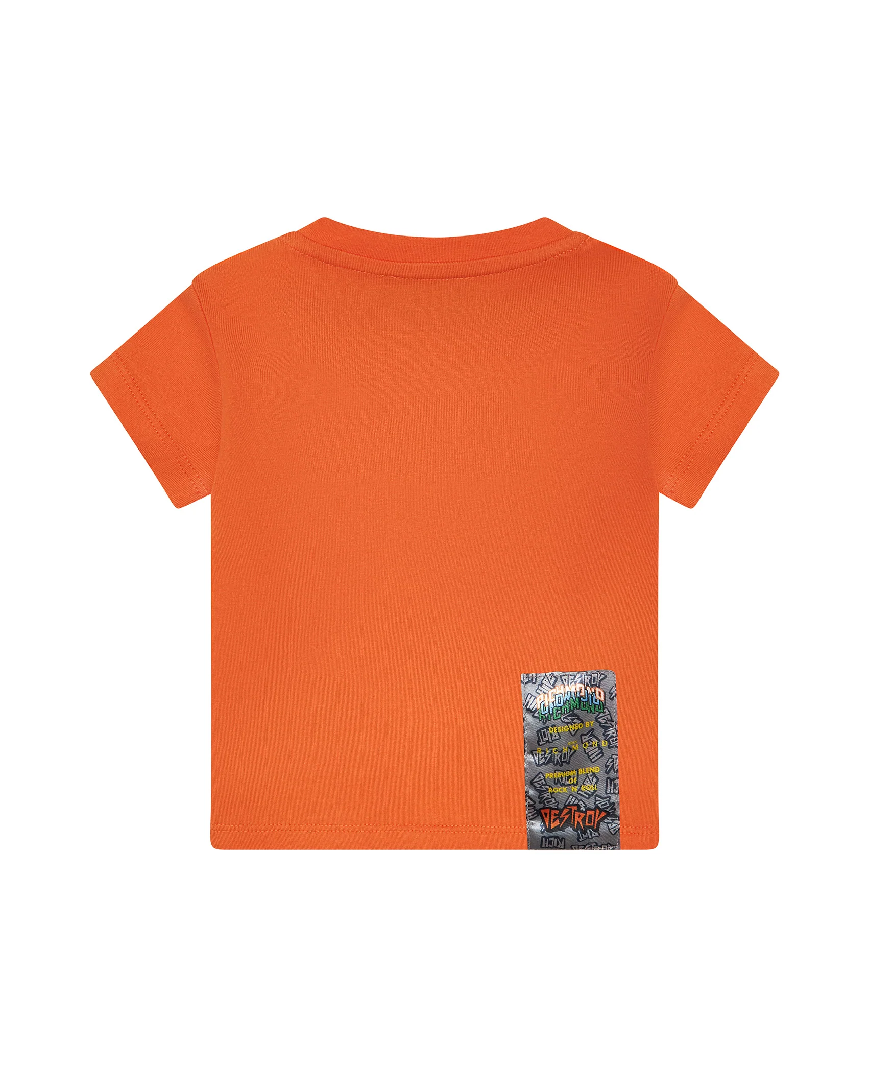 John Richmond Kids T-Shirt Arancione per Neonati