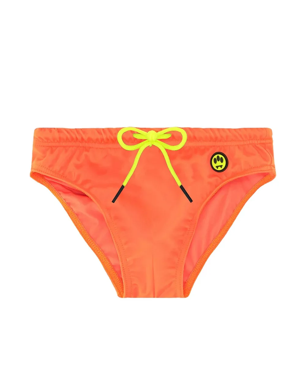 Barrow Kids Costume Slip Arancione Fluo con Logo per Bambini