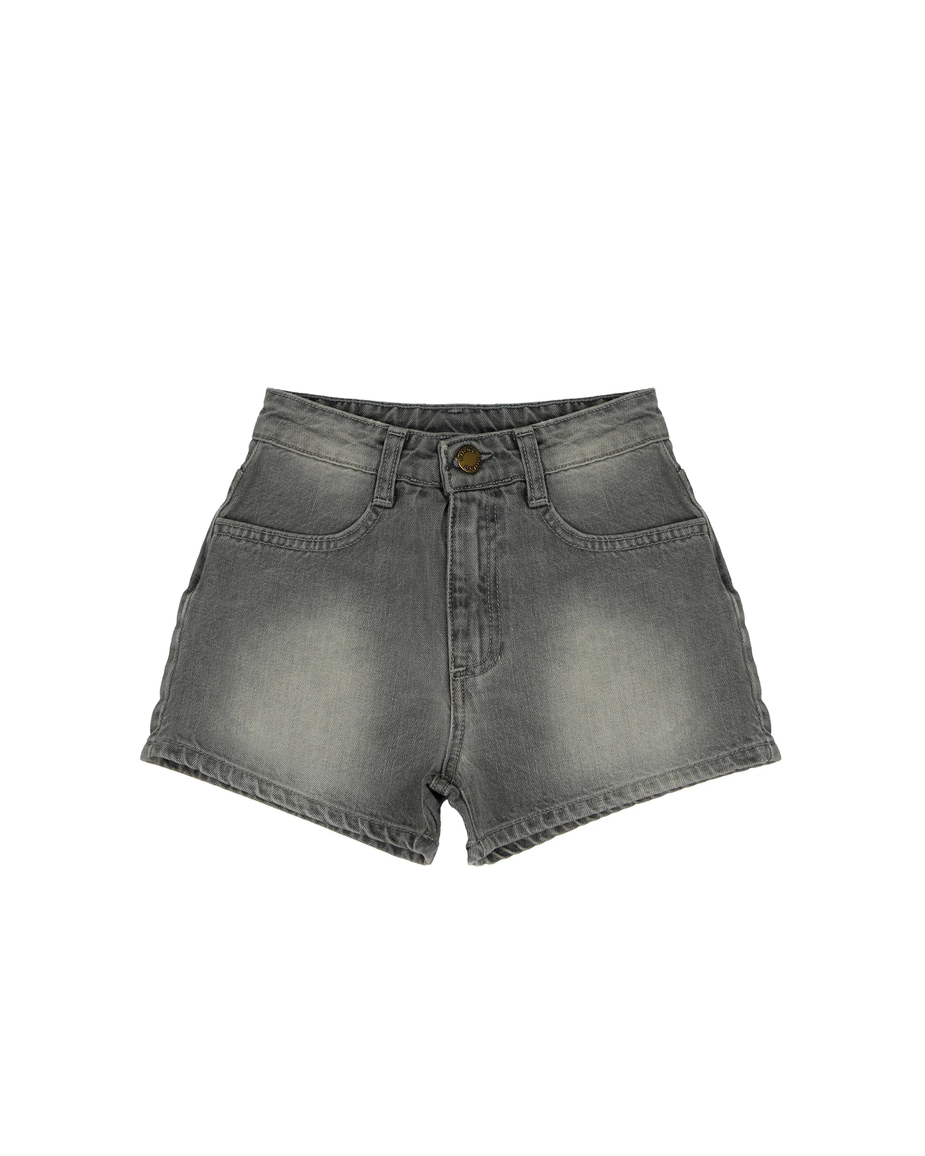 Pinko Kids Short in Denim per Bambine