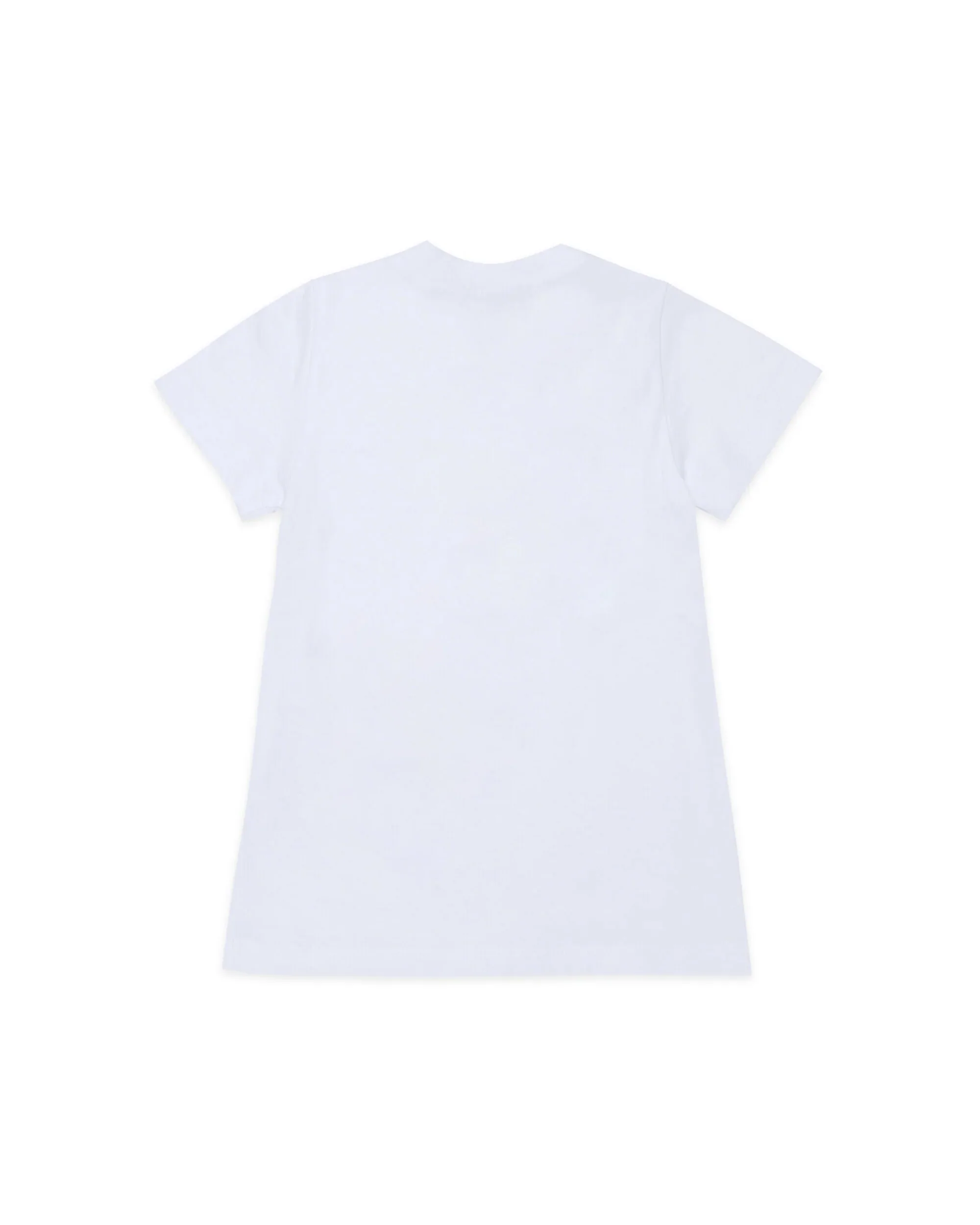 Dsquared2 Kids Abito Bianco con Stampa Logo 3D per Neonate