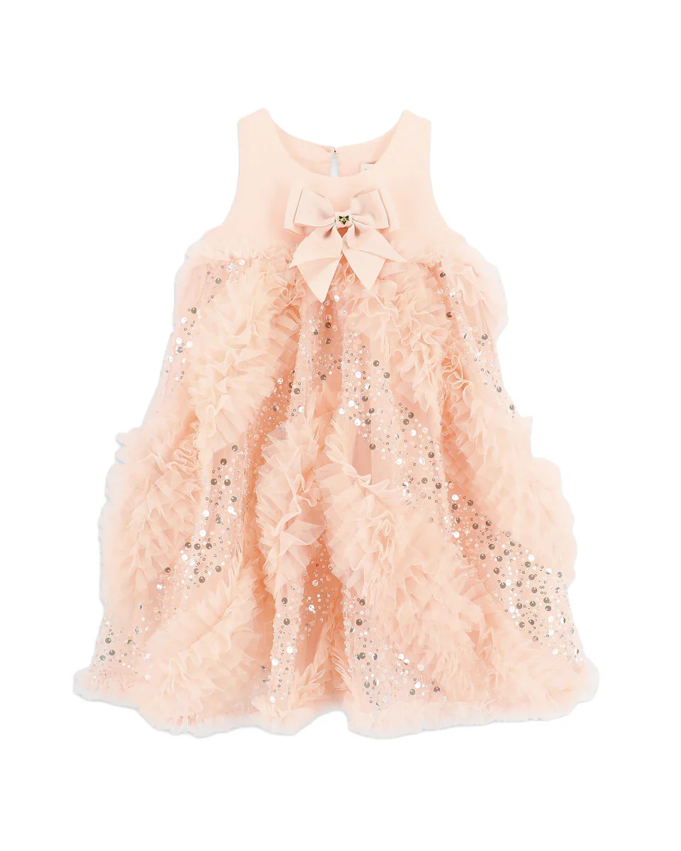 Angel's Face Kids Dylas Abito Pesca con Applicazioni per Bambine