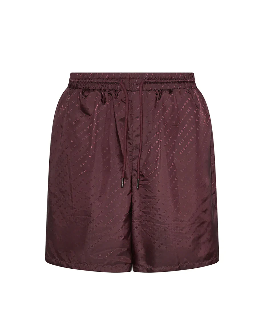 John Richmond Kids Bermuda Prugna All-Over per Bambini