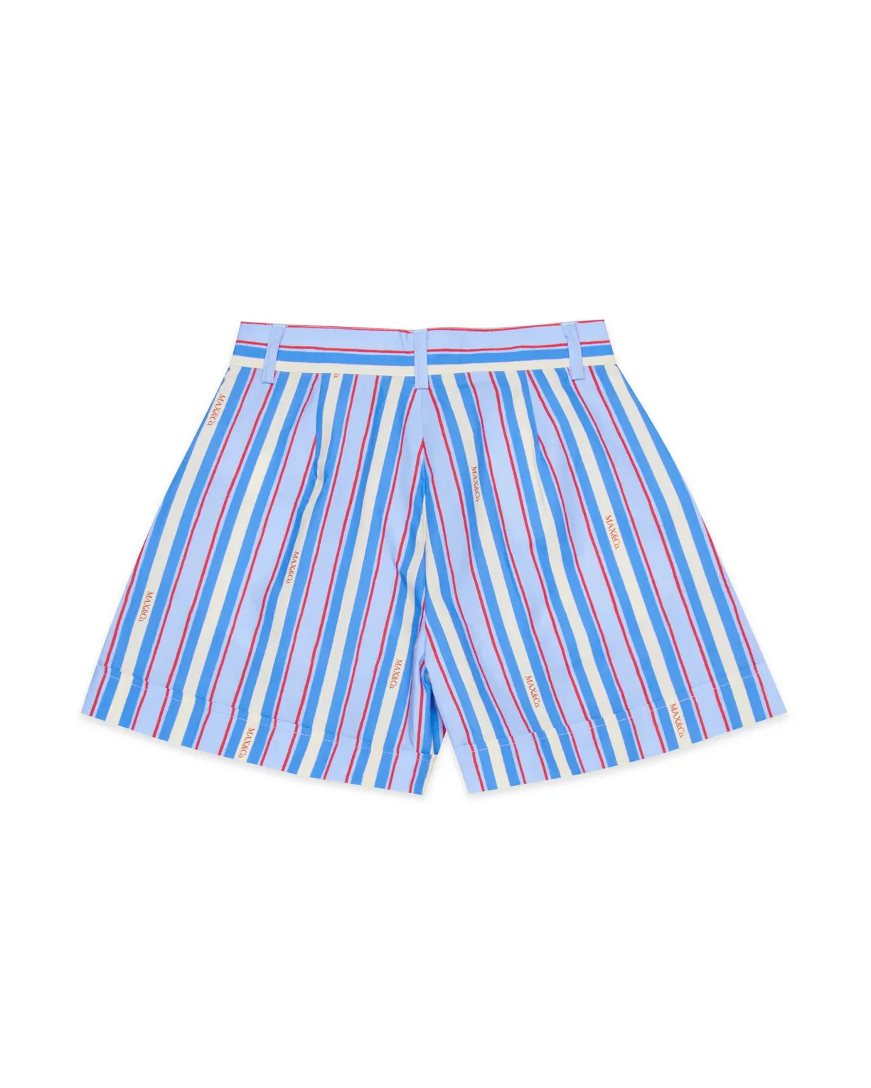 Max & Co Kids Short a Righe con Logo per Bambine