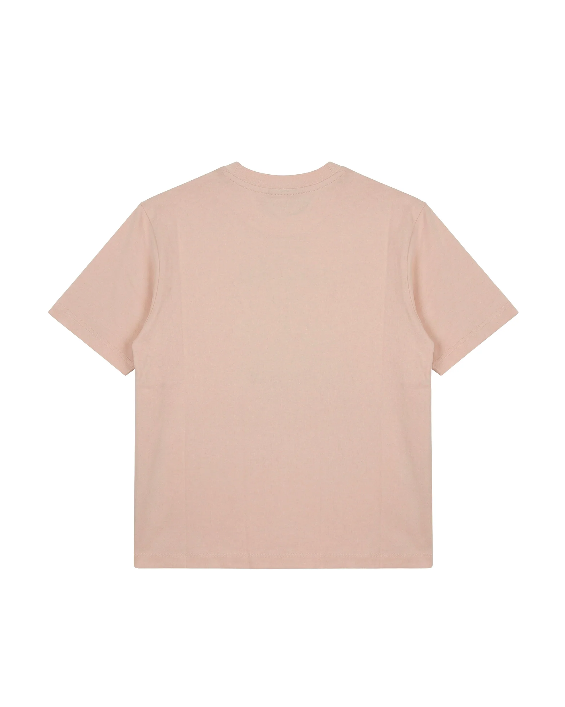 Elisabetta Franchi La Mia Bambina T-shirt Rosa con Strass Logo All-Over per Neonate