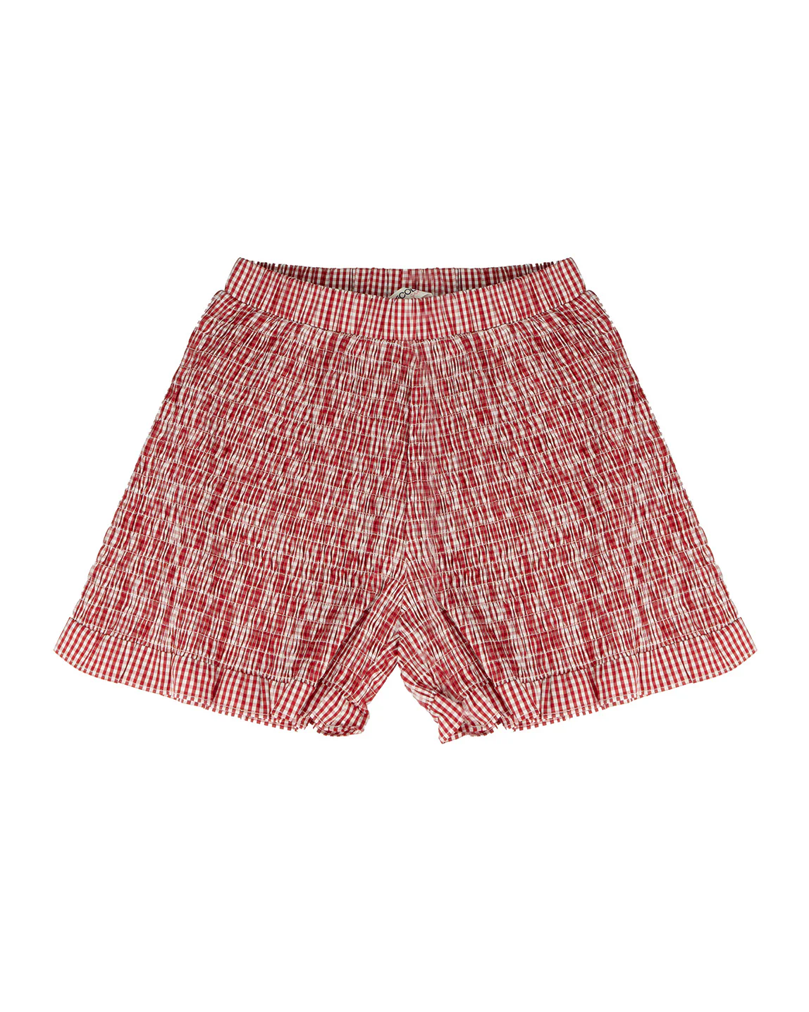 Vicolo Kids Short Rosso a Quadri per Bambine
