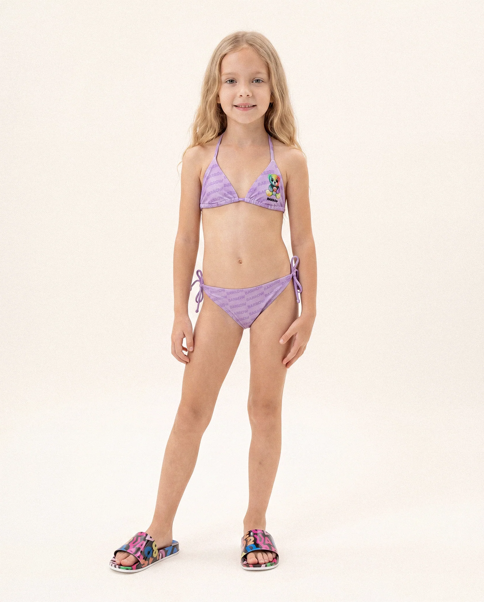 Barrow Kids Costume Lilla All-Over per Bambine