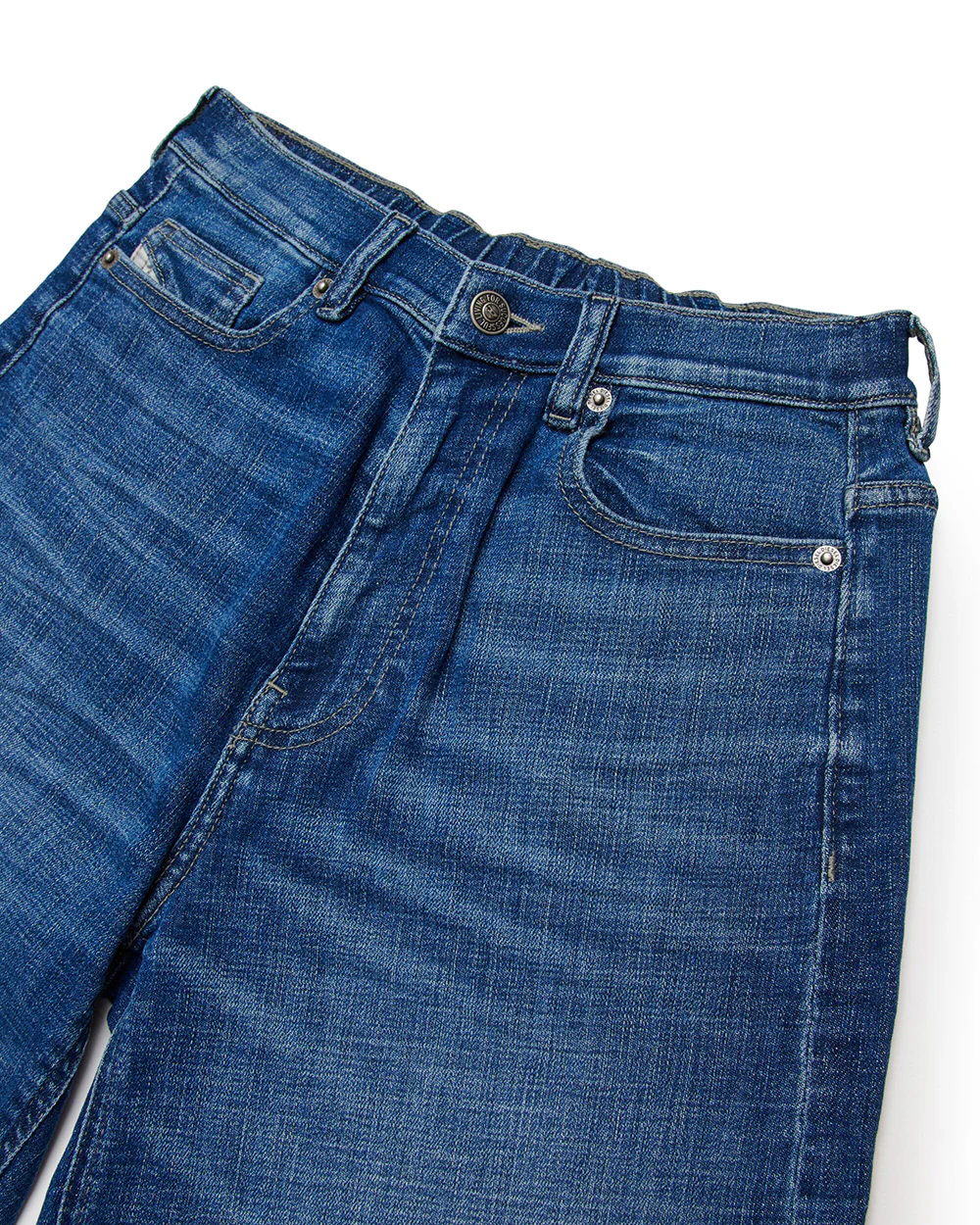 Diesel Kids Bermuda in Denim Unisex per Bambini