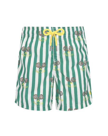 4Giveness Kids Costume Verde con Fantasia a Righe per Bambini