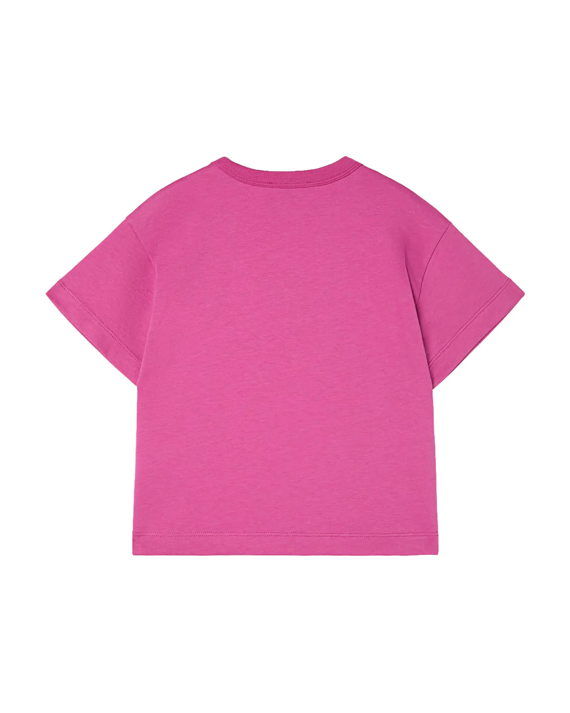 Emilio Pucci T-Shirt Viola con Logo per Bambine