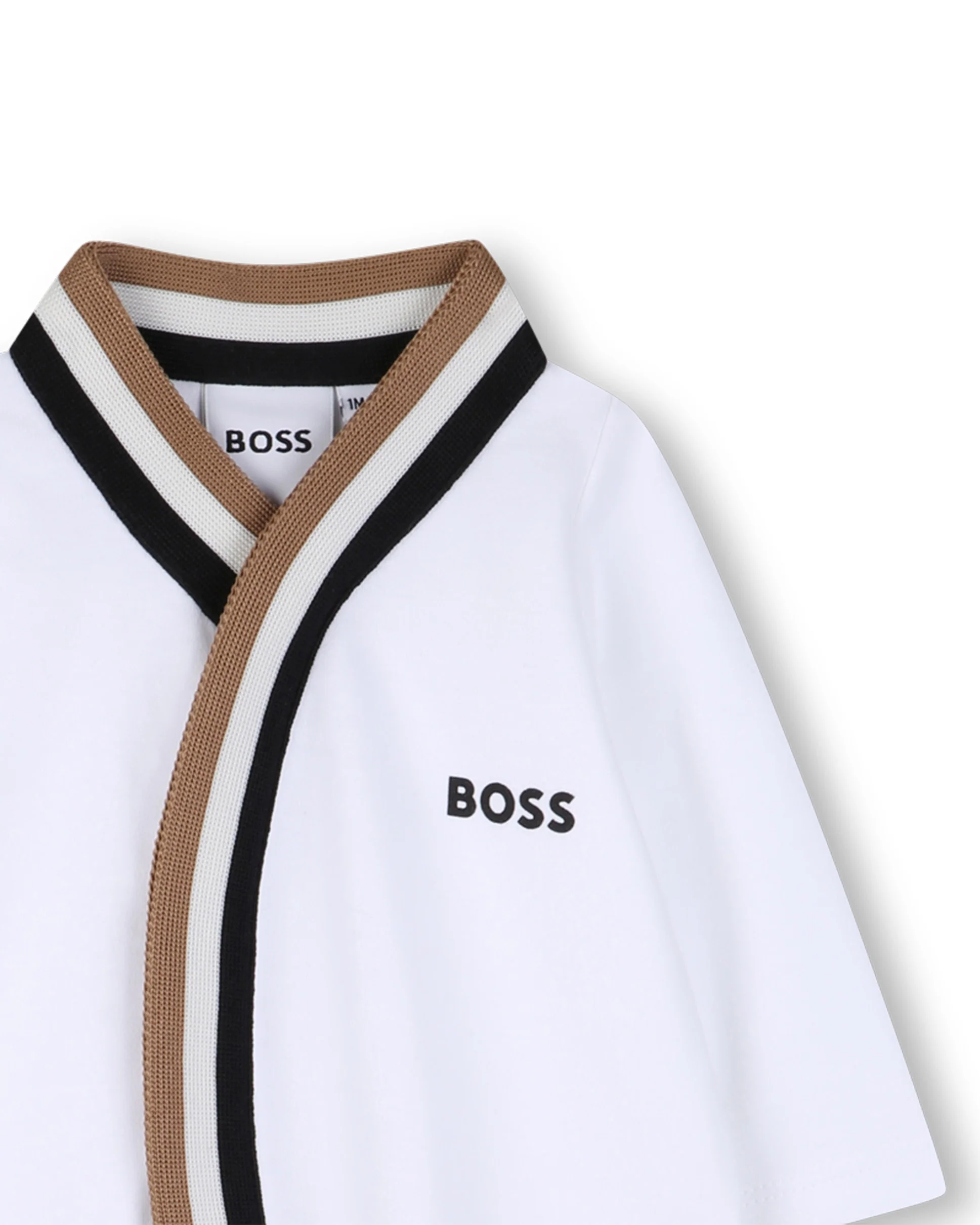 Boss Kids Set Regalo Bianco per Neonati