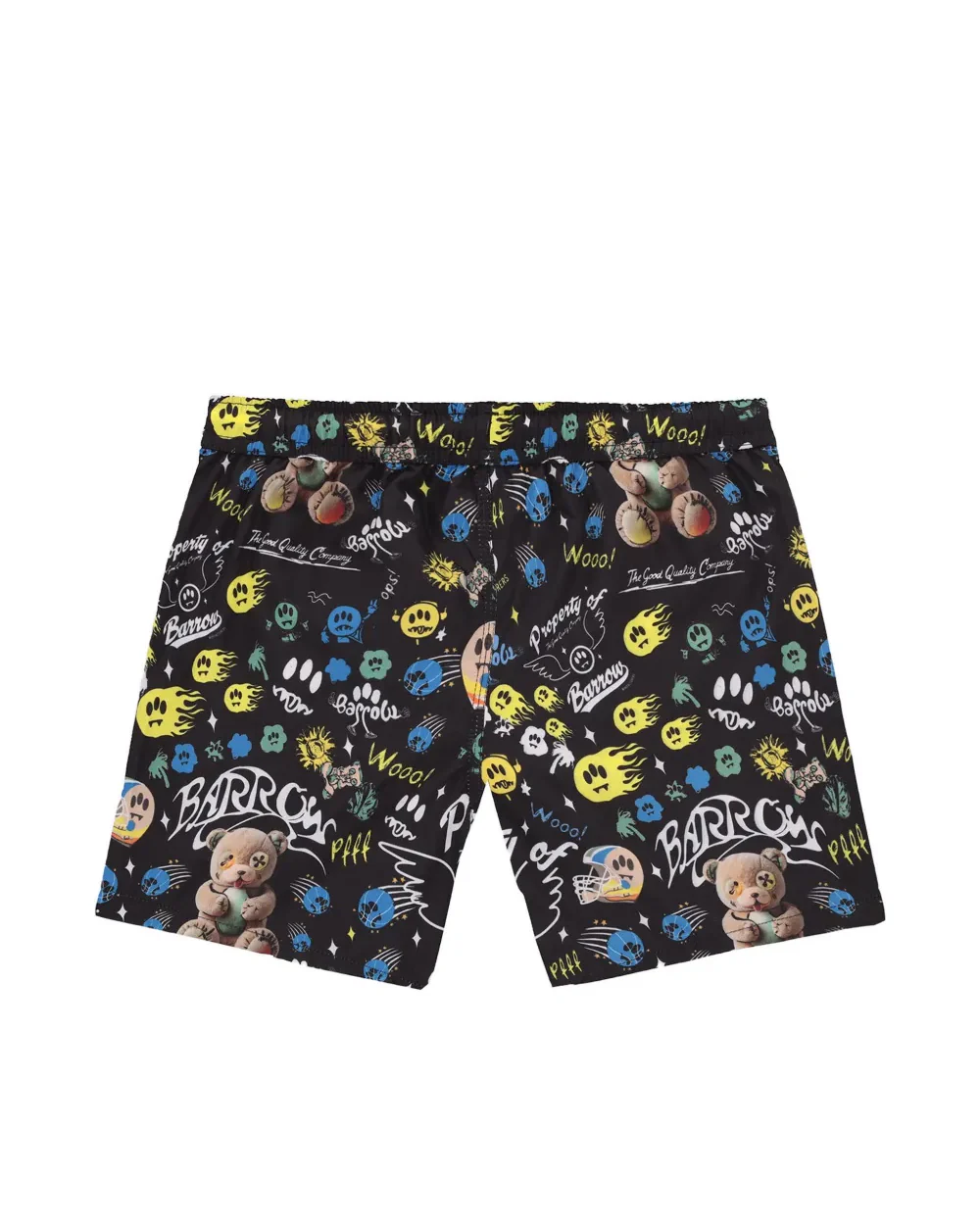 Barrow Kids Costume Short Nero Fantasia All-Over per Bambini