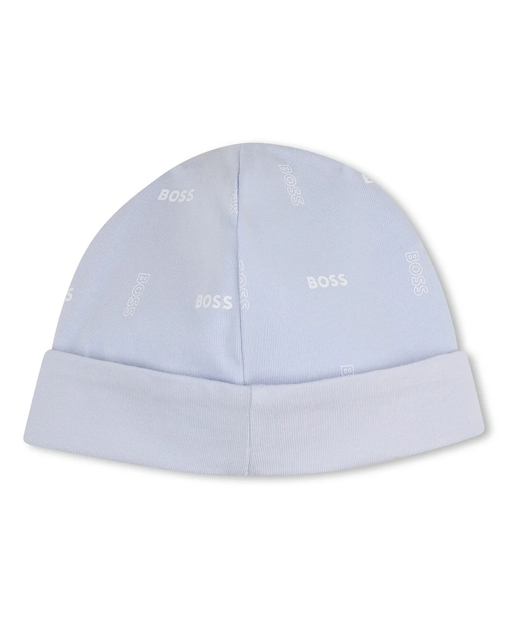 Boss Kids Tutina+ Bavetto + Cappello Blu Cielo All-Over per Neonati