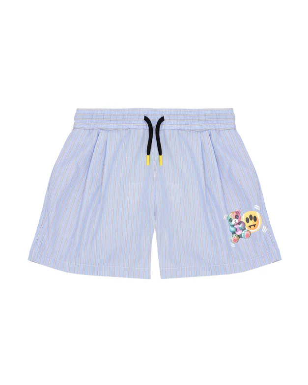 Barrow Kids Short a Righe con Stampe per Bambine