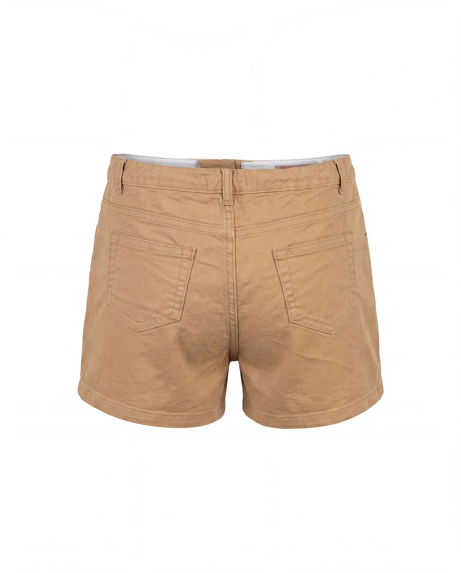Vicolo Kids Short in Denim Cammello per Bambine