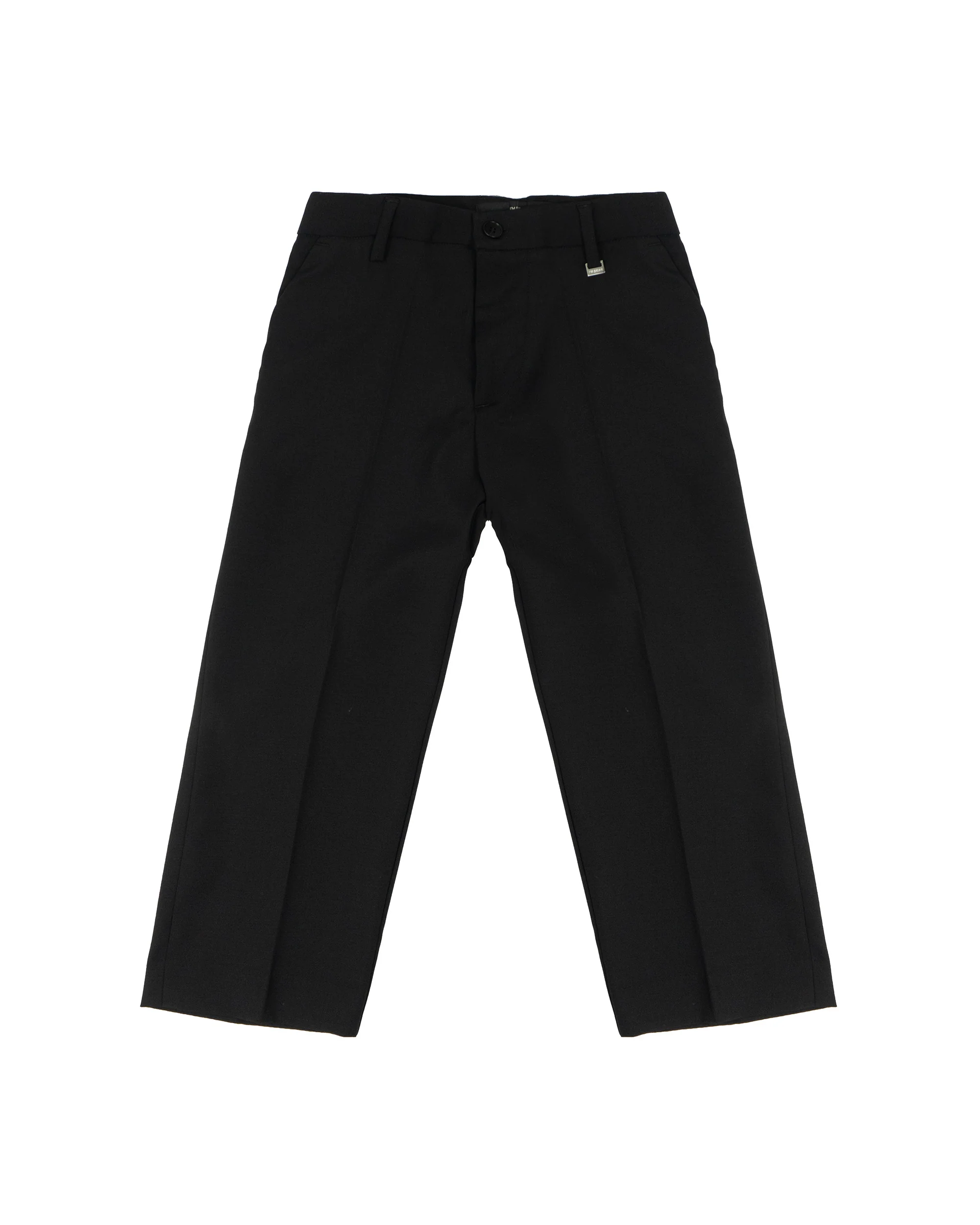 I'M Brian Kids Pantalone Nero Classico per Bambini