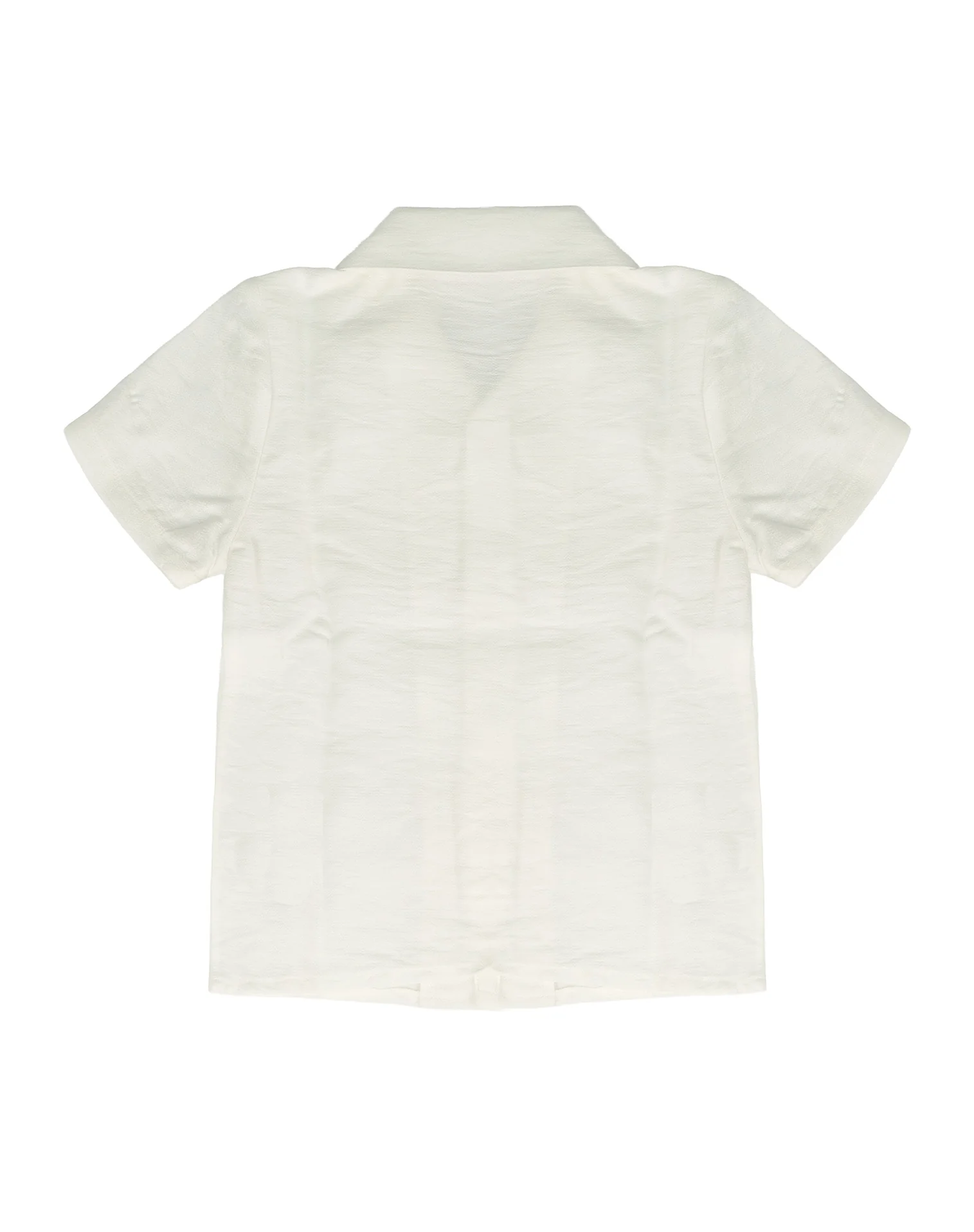 Daniele Alessandrini Kids Camicia Bianco con Tasche per Neonati