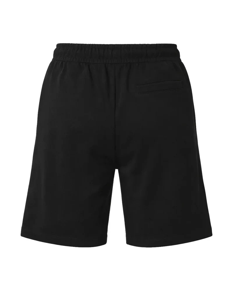 Iceberg Kids Bermuda Nero con Stampa Logo per Bambini
