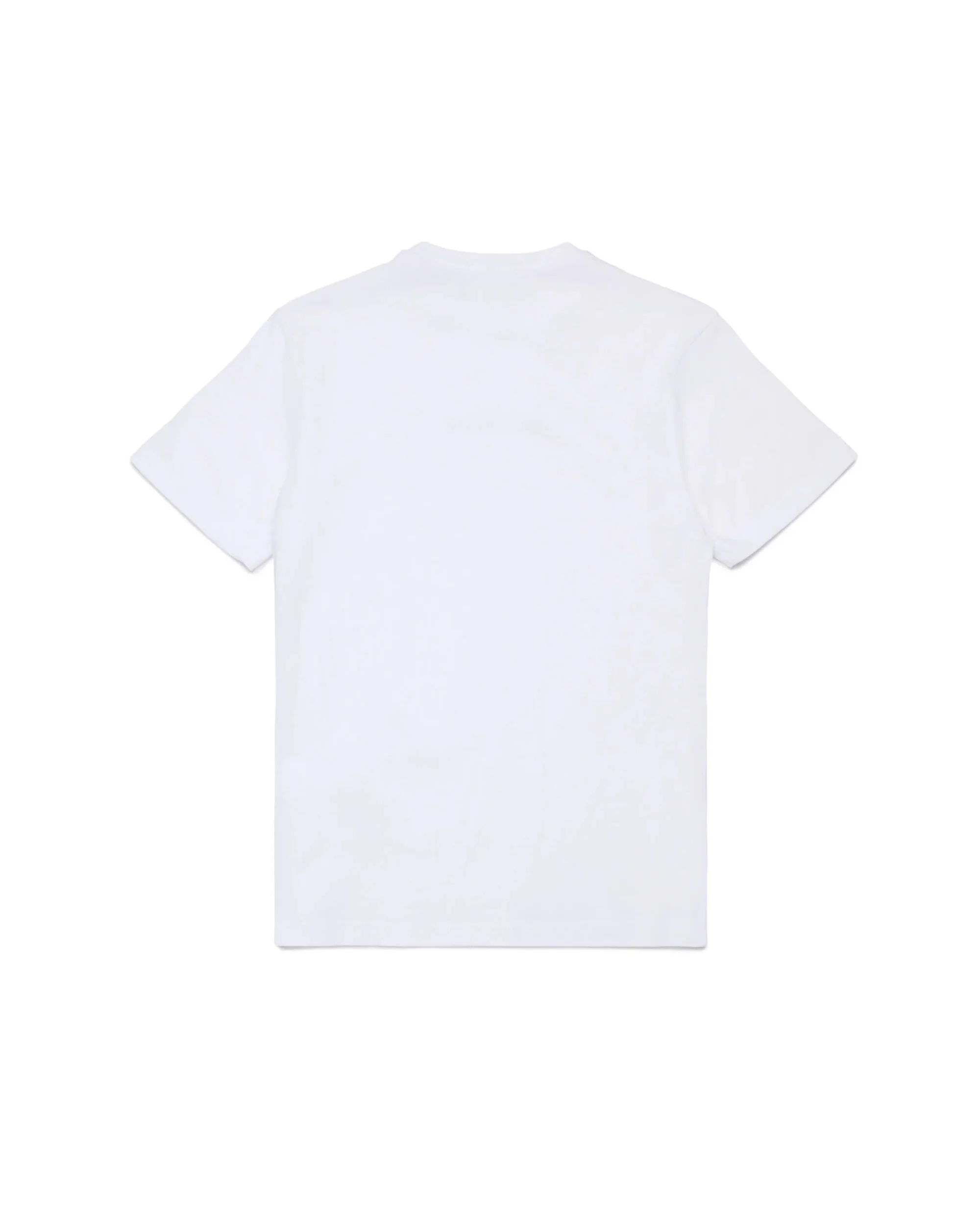 Dsquared2 Kids T-shirt Bianca con Stampa Logo per Bambini