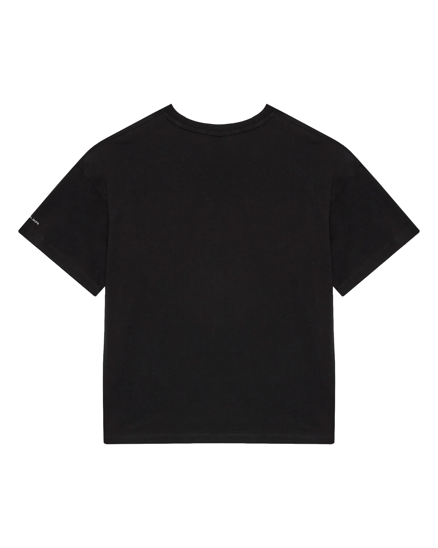 Calvin Klein Kids T-Shirt Nero con Logo per Bambini