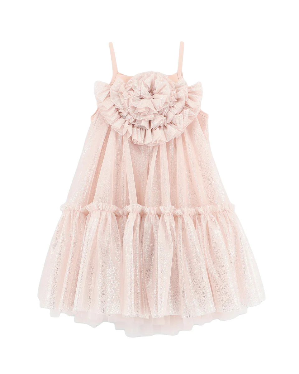 Angel's Face Kids Rosheen Abito Rosa Cipria per Bambine