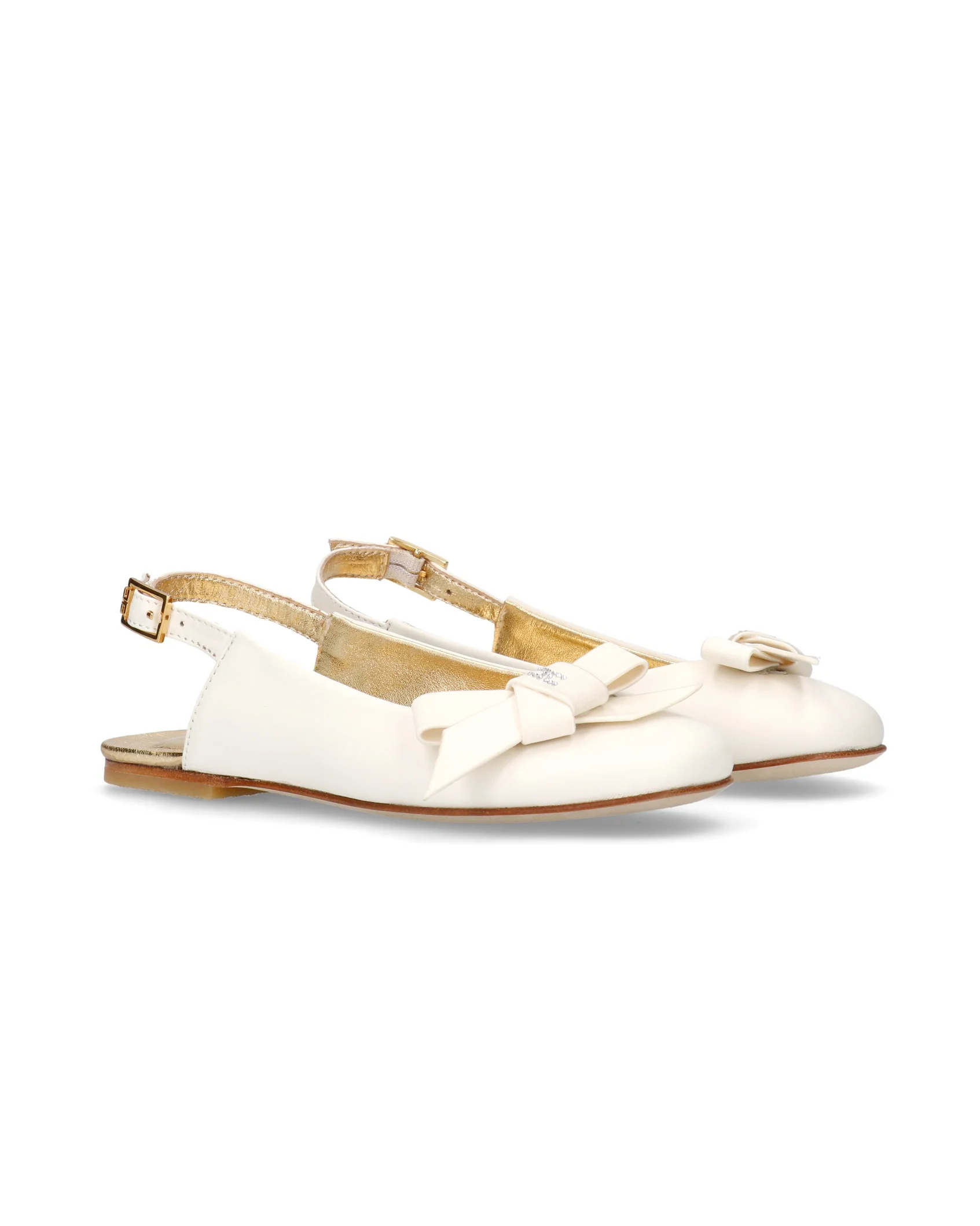 Elisabetta Franchi La Mia Bambina Ballerina Burro con Fiocco per Bambina