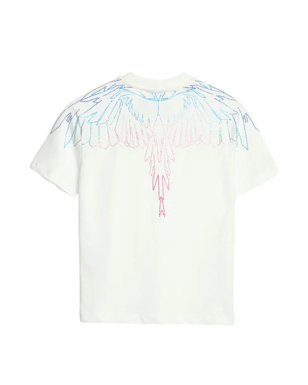 Marcelo Burlon County of Milan Kids T-Shirt Cocco con Stampa Multicolor per Bambine
