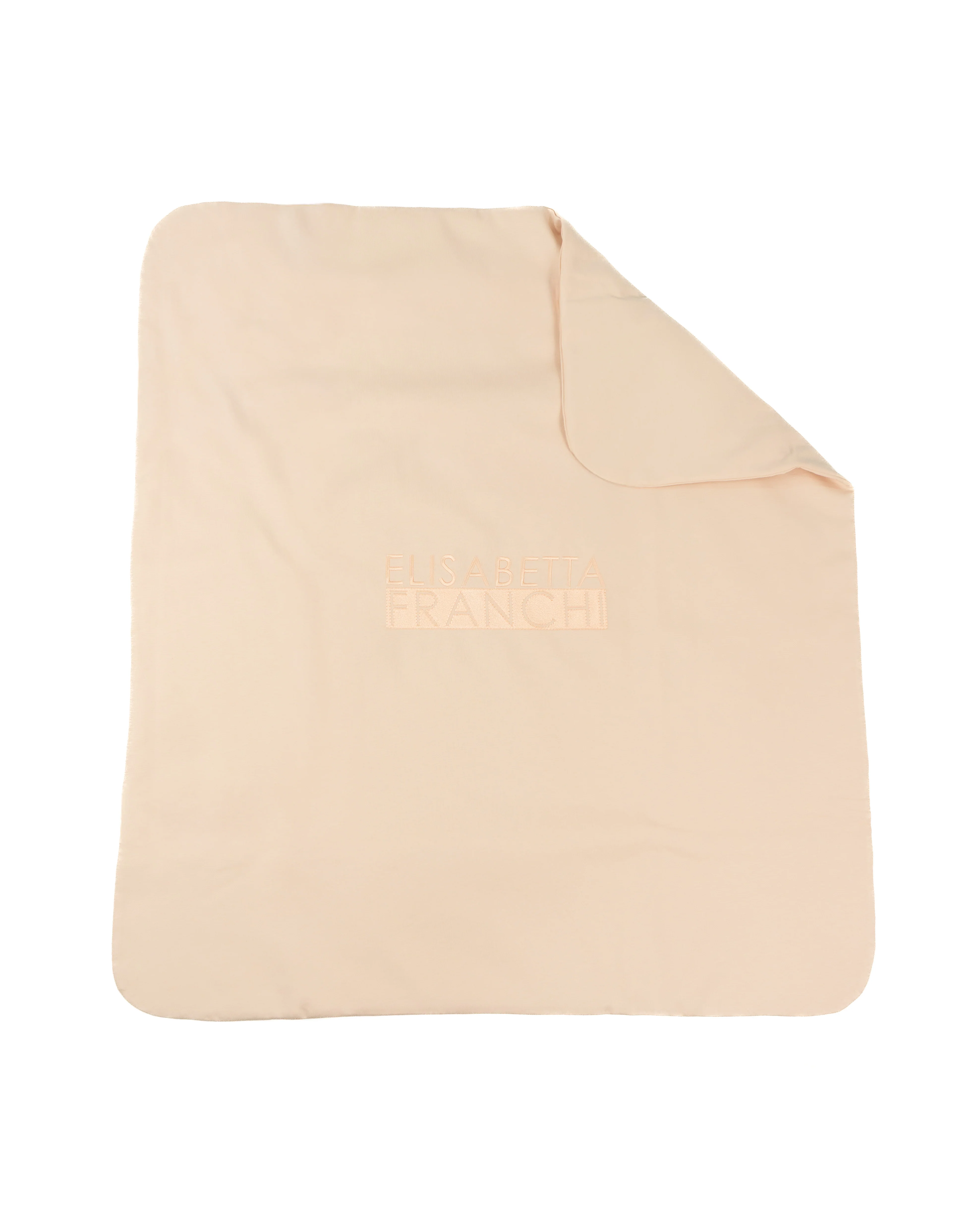 Elisabetta Franchi La Mia Bambina Kit Tutina + Coperta e Cappello Rosa per Neonate