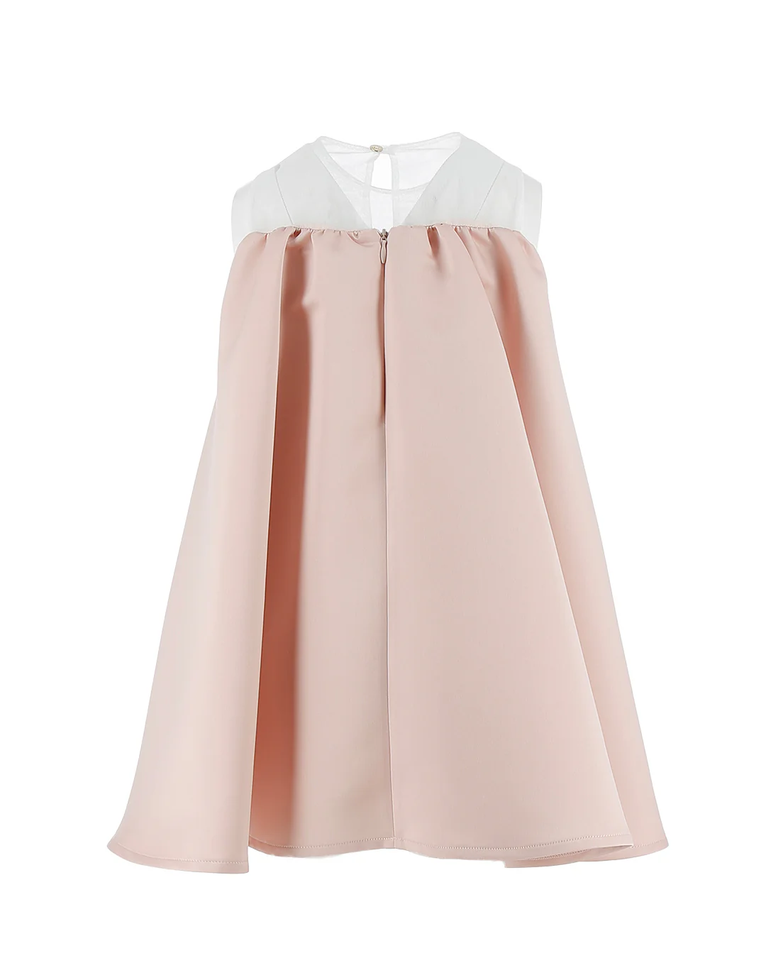 Blumarine Kids Abito con Maxi Fiocco Rosa per Bambine